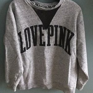 Crew neck, Pink sweatshirt